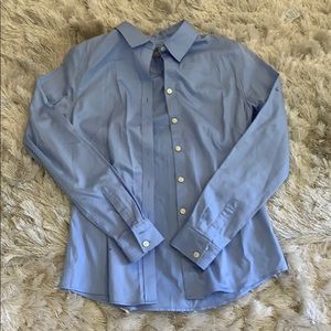 Women’s Banana Republic Blue Oxford Shirt